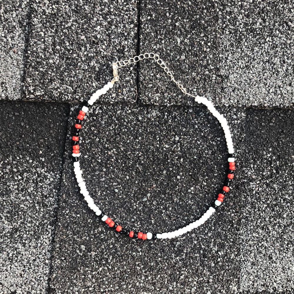 Beaded choker